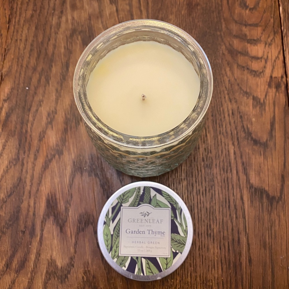 New Greenleaf Garden Thyme candle - Picture 4 of 6
